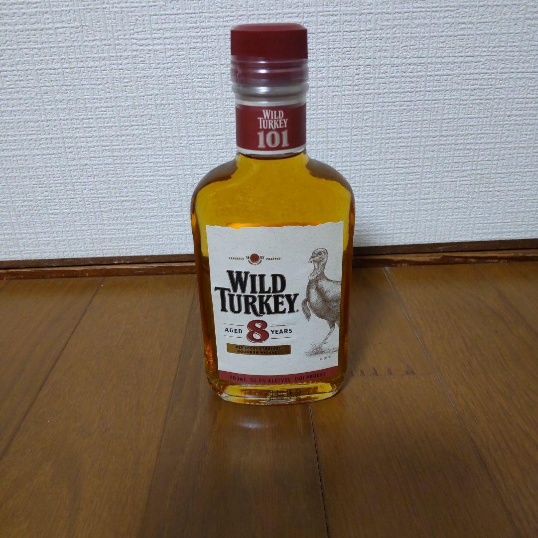 WILD TURKEY 8年 101 proof ポケット瓶 と フラスク - メルカリ