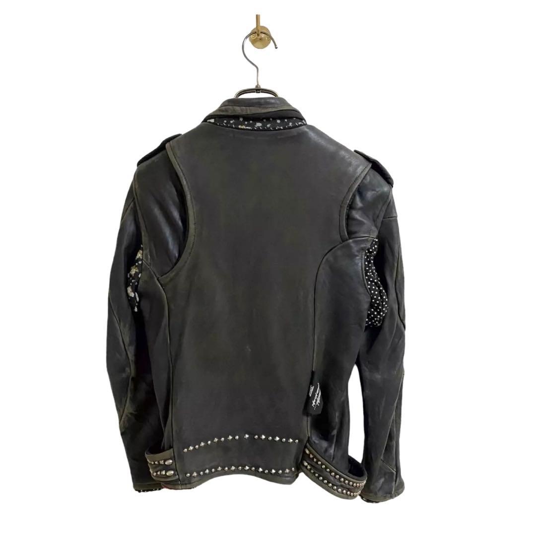 アンダーカバー UNDERCOVER 2004AW レザー ライダースジャケット