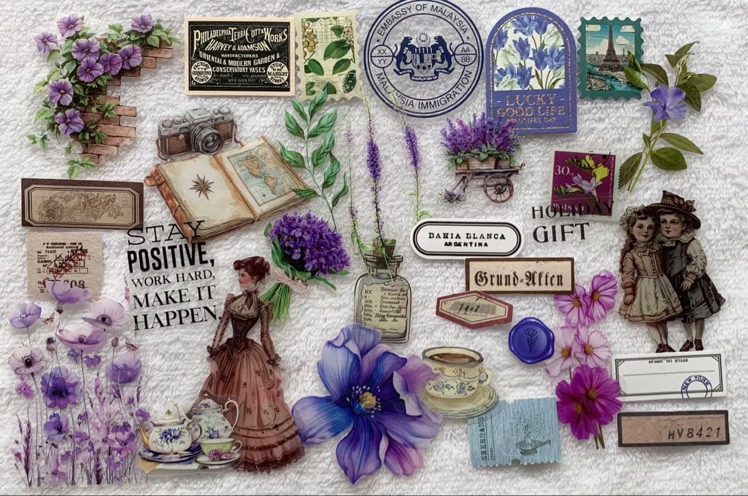 ♦︎おすそ分けファイル異素材多め110点②♦︎コラージュ素材*ジャンク