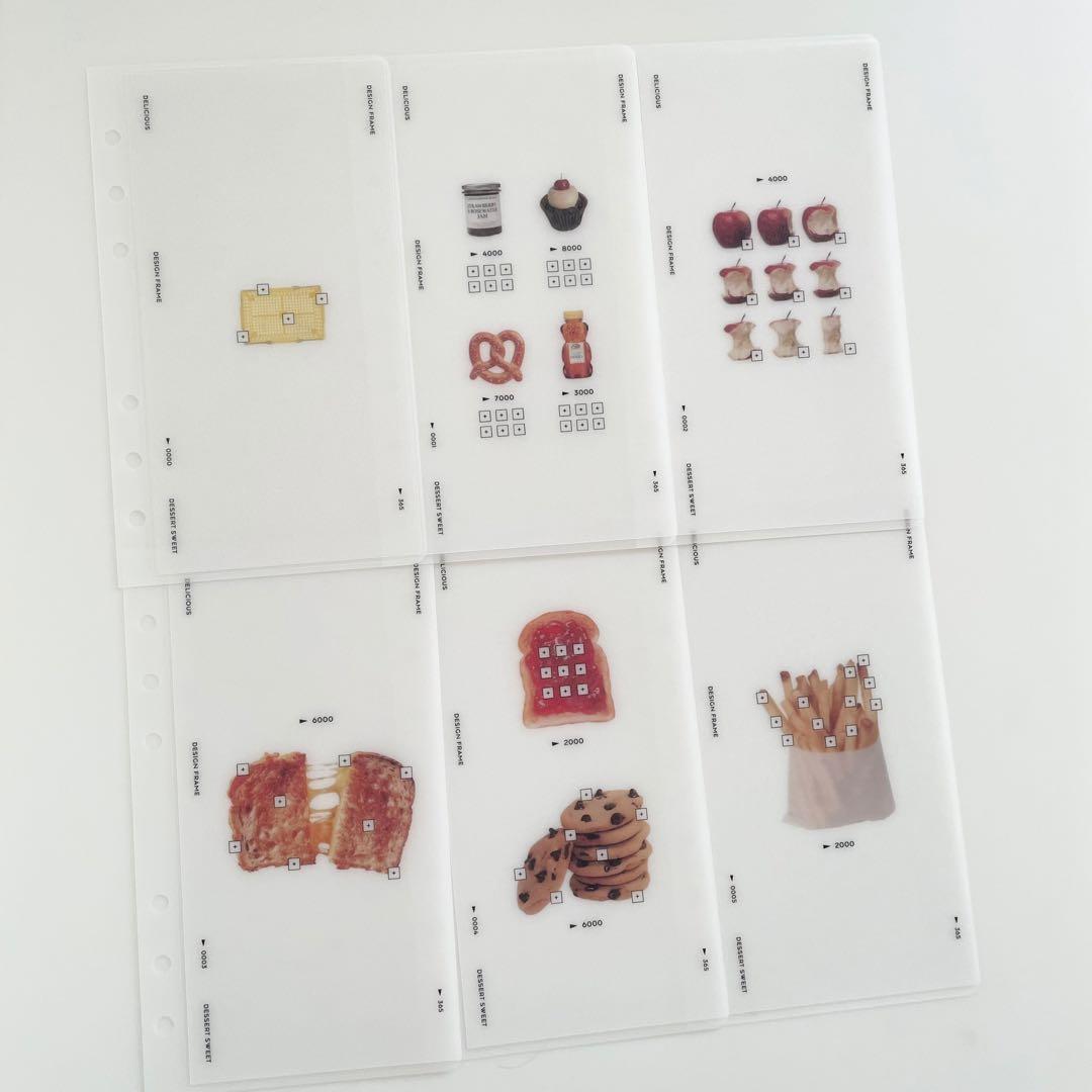 早い者勝ち 韓国 貯金 バインダー カバー リフィル 5 - メルカリ