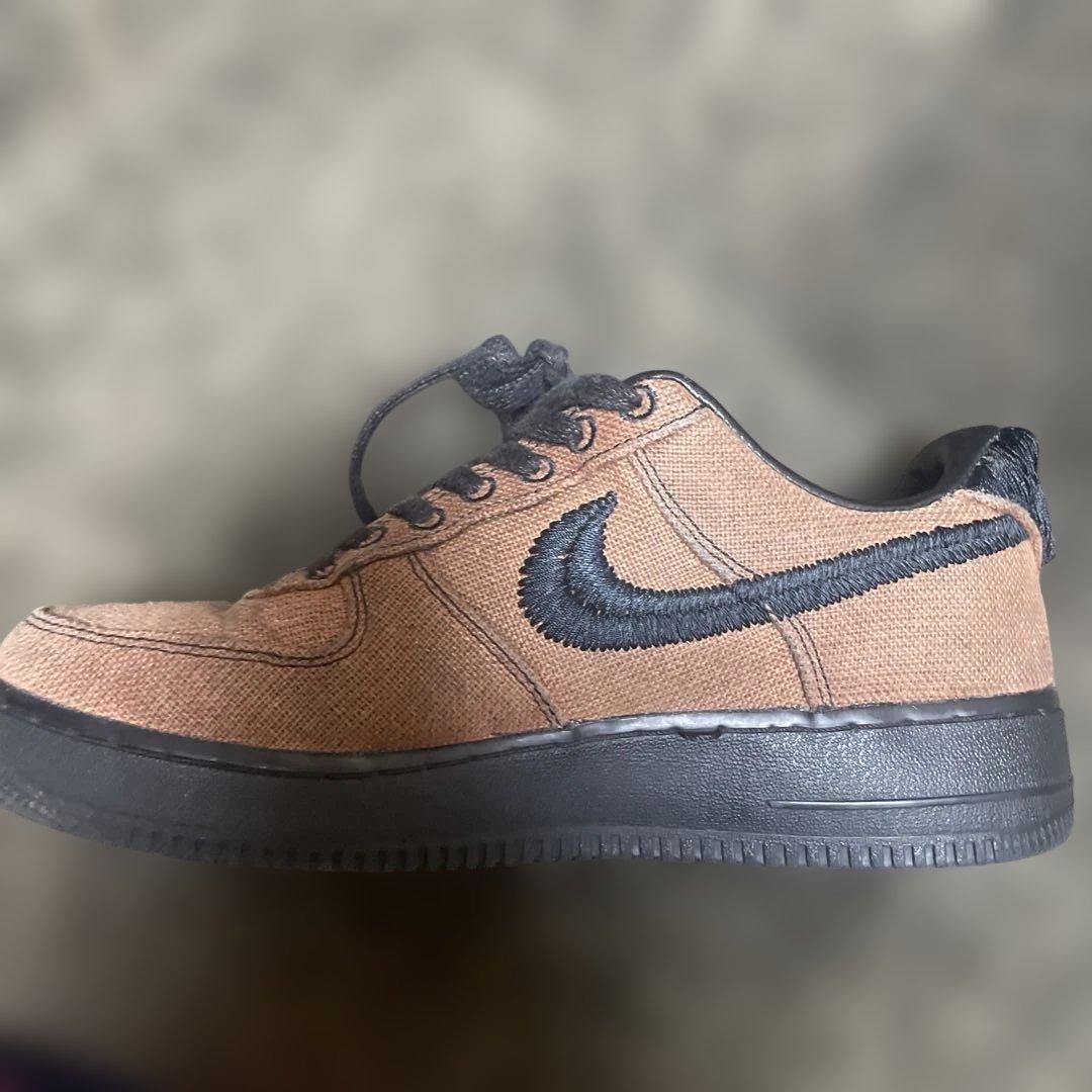 靴 Nike Air Force 1 Low Stussy 27.5cm