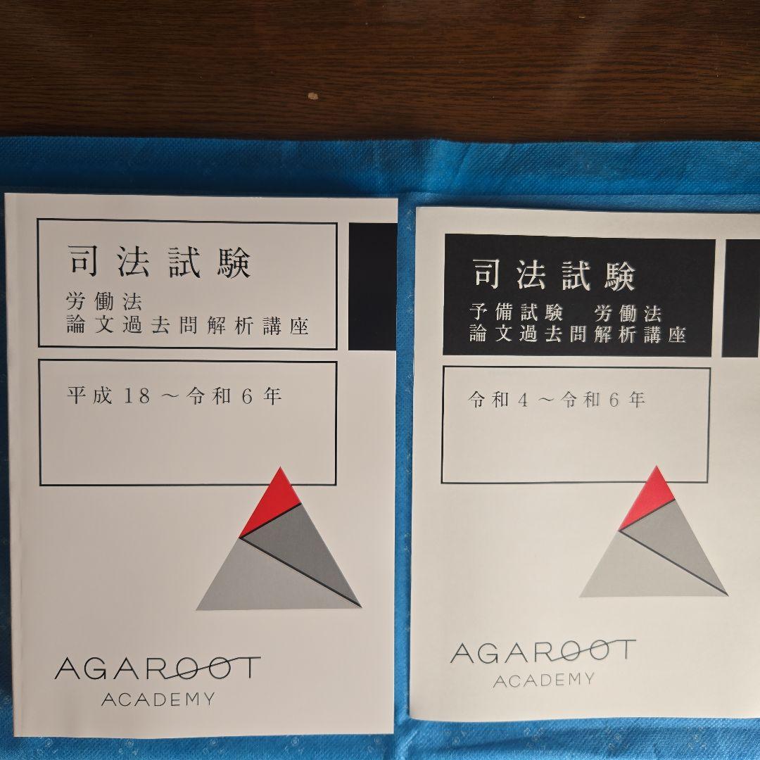新品未使用 2026・2027年合格 アガルート司法試験論文過去問講座 労働