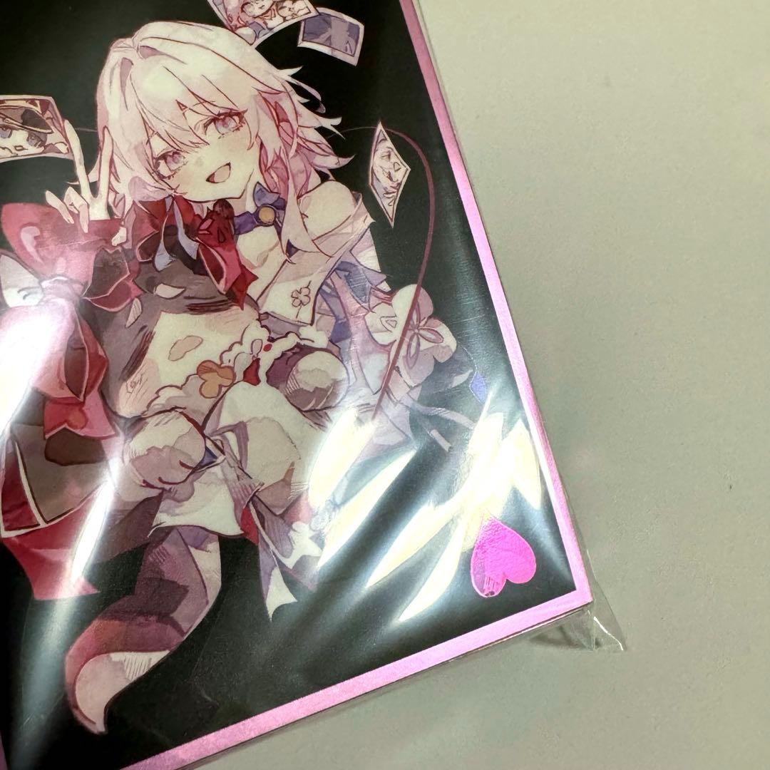 新品40枚 崩壊スターレイル 三月なのか トランプ柄 カードスリーブ