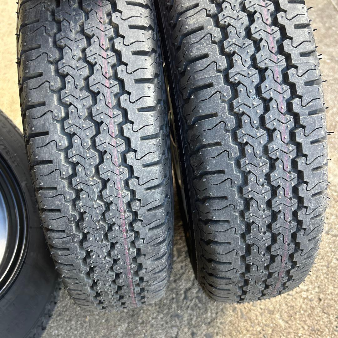 藤木秋夫　送料込み純正品タイヤホイール　新車外し　２本　　②