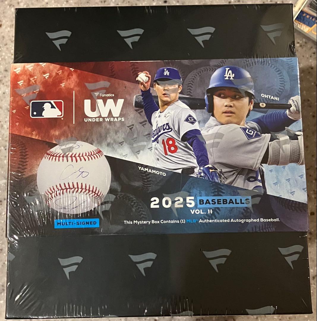 アンダーラップス　2025 Baseballs Vol. II Fanatics Authentic 2025 Under Wraps Baseballs Volume II