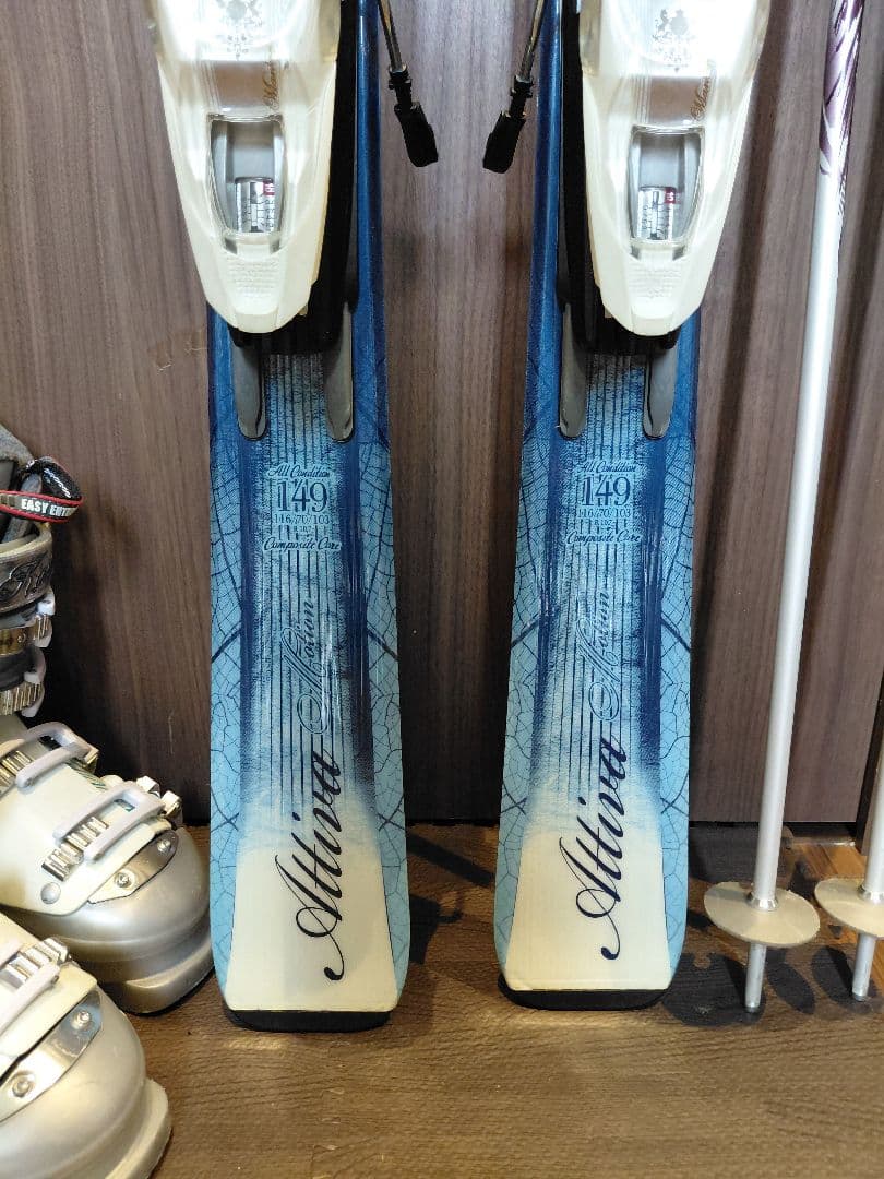 ♡超美品♡/VOLKL/レディース用/スキーセット/メンテ・WAX済み