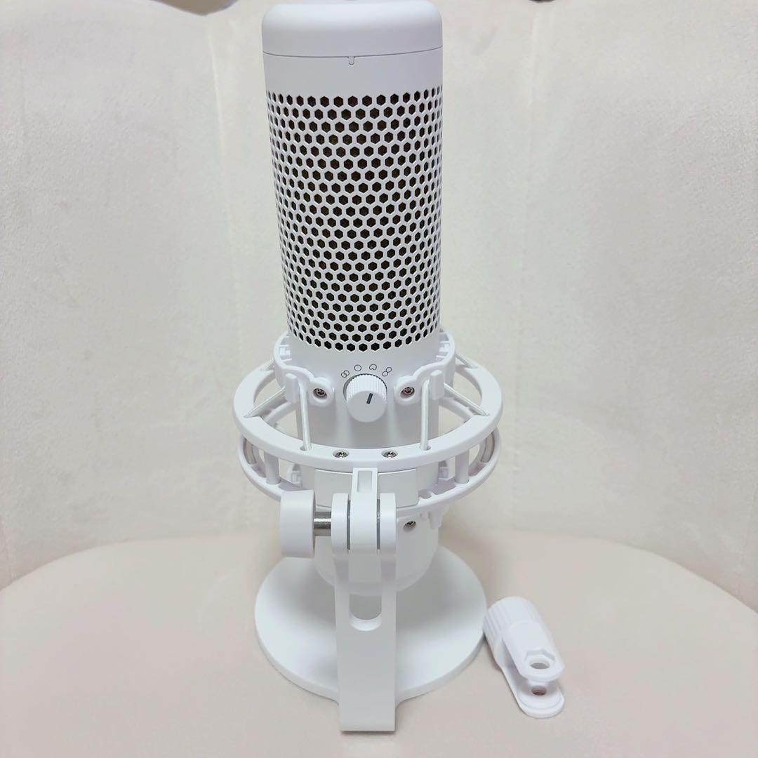 美品 HyperX Quadcast S コンデンサーマイク USB ホワイト - メルカリ