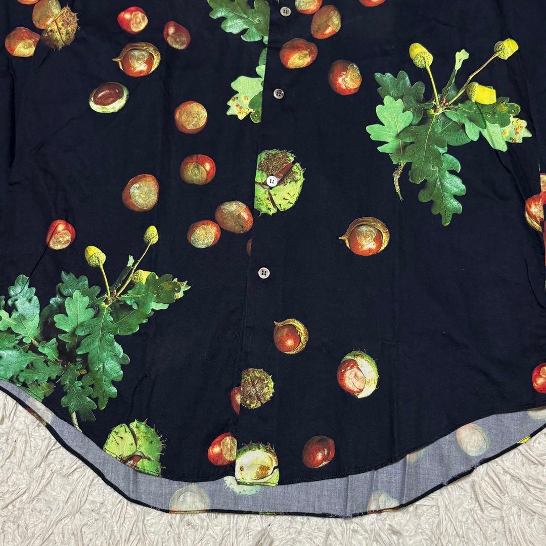 Paul Smith LONDON 長袖シャツ どんぐり 総柄 ネイビー M - メルカリ