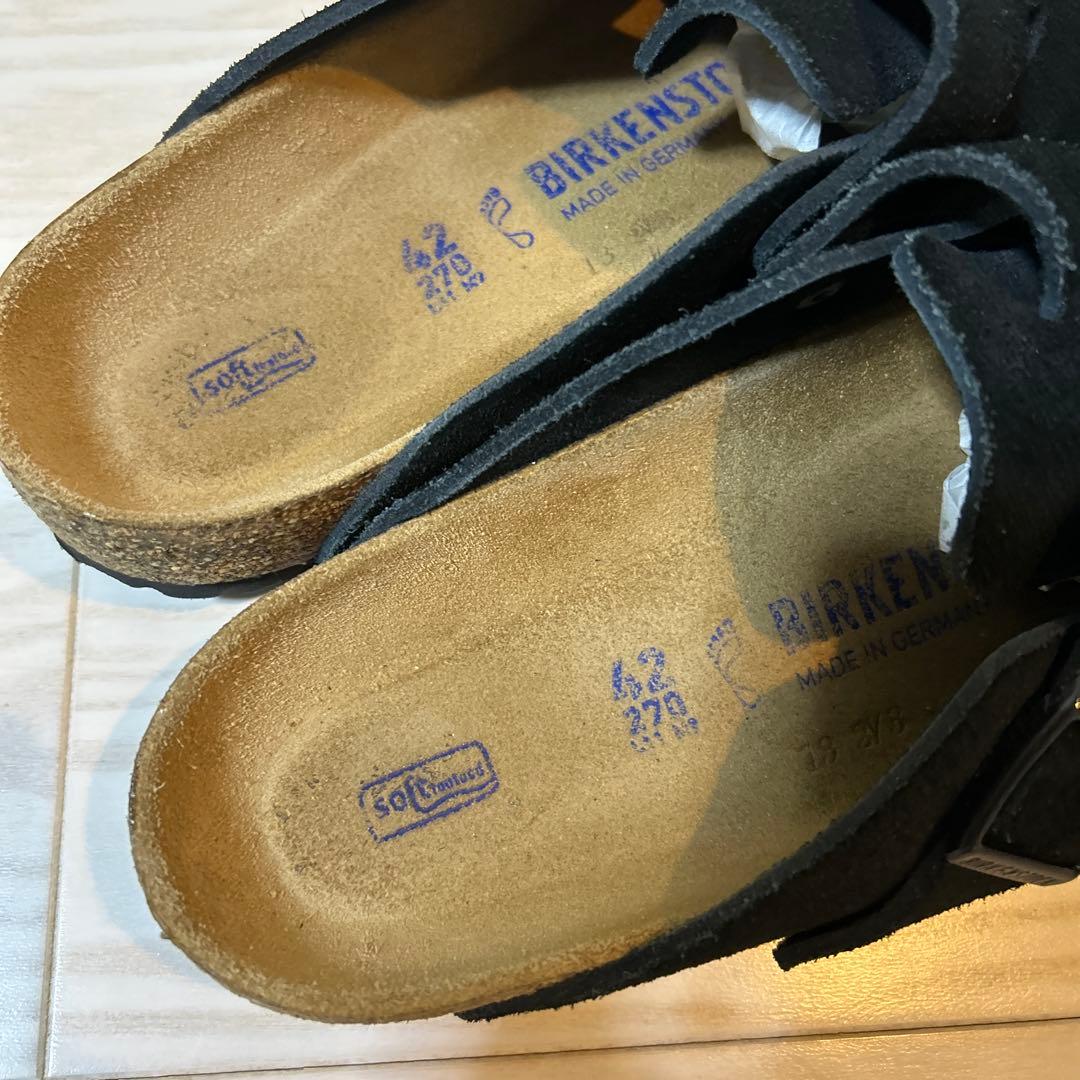 ビルケンシュトック　ボストン黒　27.0cm