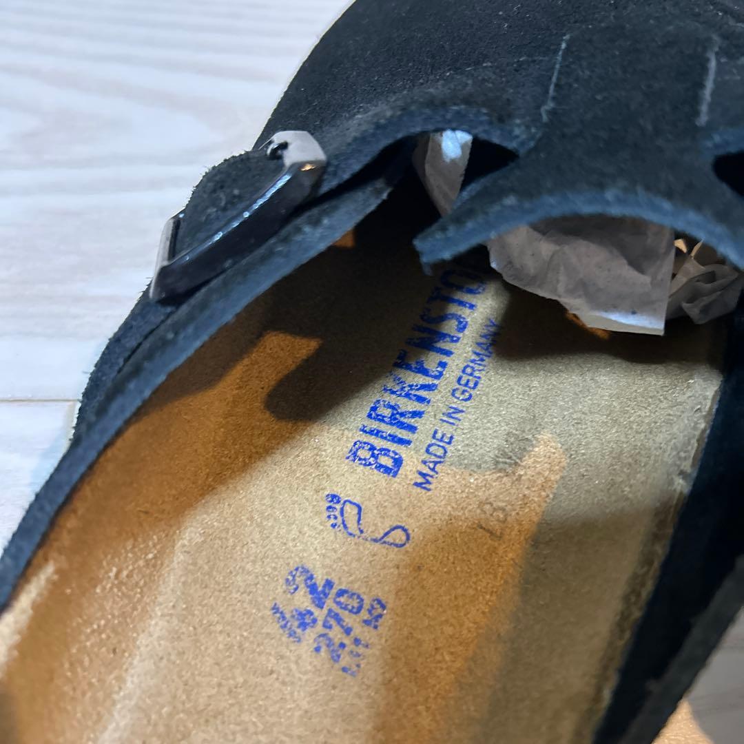 ビルケンシュトック　ボストン黒　27.0cm