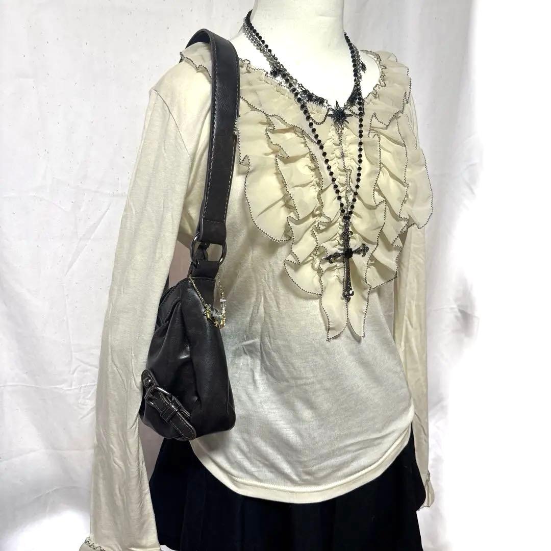 フリル ブラウス フェアリー 森ガール 姫ギャル 00s コケット