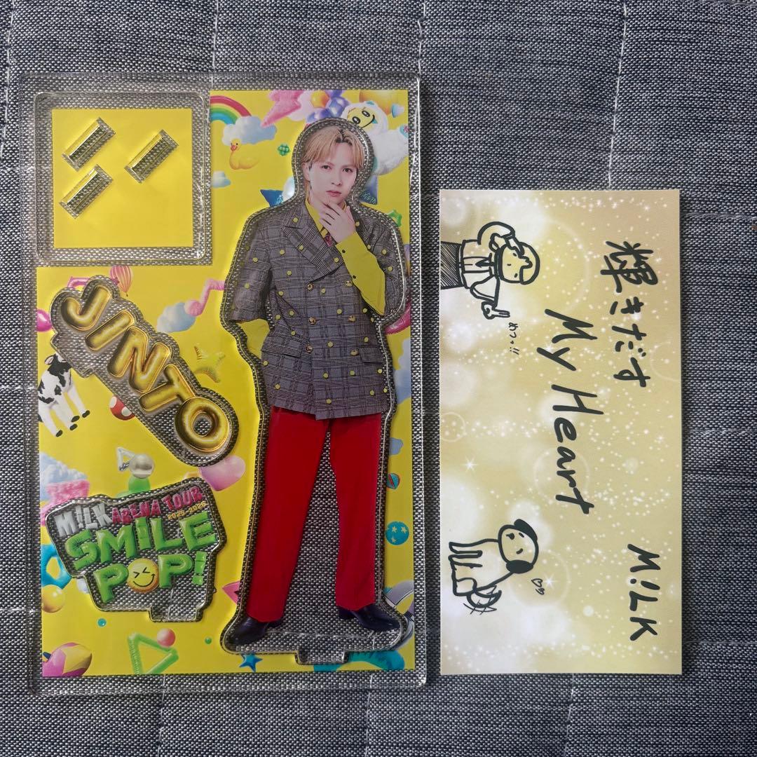 M!LK 吉田仁人 SMILEPOP アクリルスタンド ステッカー セット - メルカリ