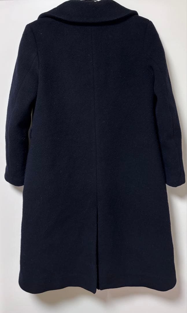 Spick & Span ネイビーロングコート 38 - メルカリ