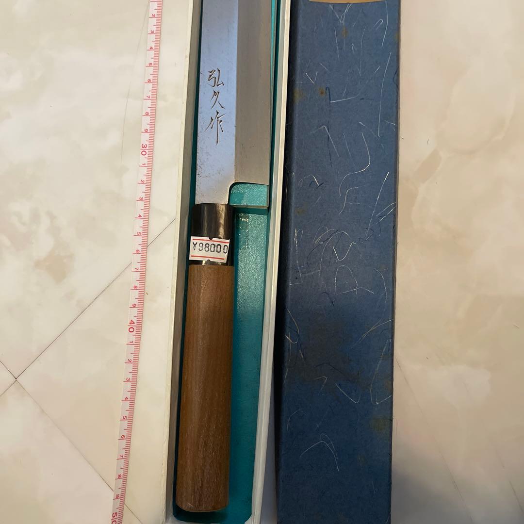 柳刃包丁 刺身包丁 32cm 青紙1号鋼 最後の1本 1月末まで期間限定値下