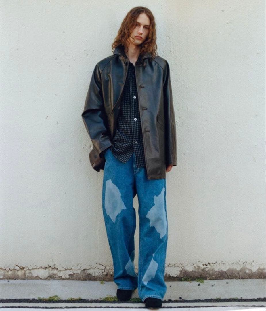 パンツ ENCOMING SPOTTED DENIM TROUSER ENCOMING（インカミング）ENST DENIM TROUSER / DARK NAVY 公式通販