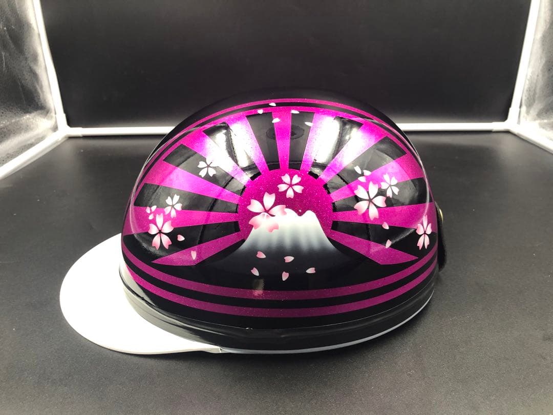 コルク半 カスタム 富士日章 ブラックピンク ラメ 桜 高級クリヤ 送料