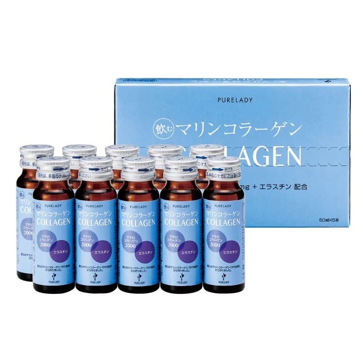 PURELADY 飲むマリンコラーゲン 2000mg 50ml×10本入り×3箱 - メルカリ