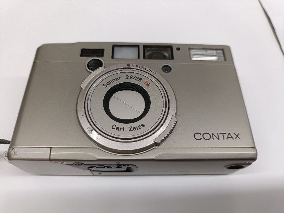 CONTAX Tix コンタックス シルバーコンパクトフィルムカメラ - メルカリ