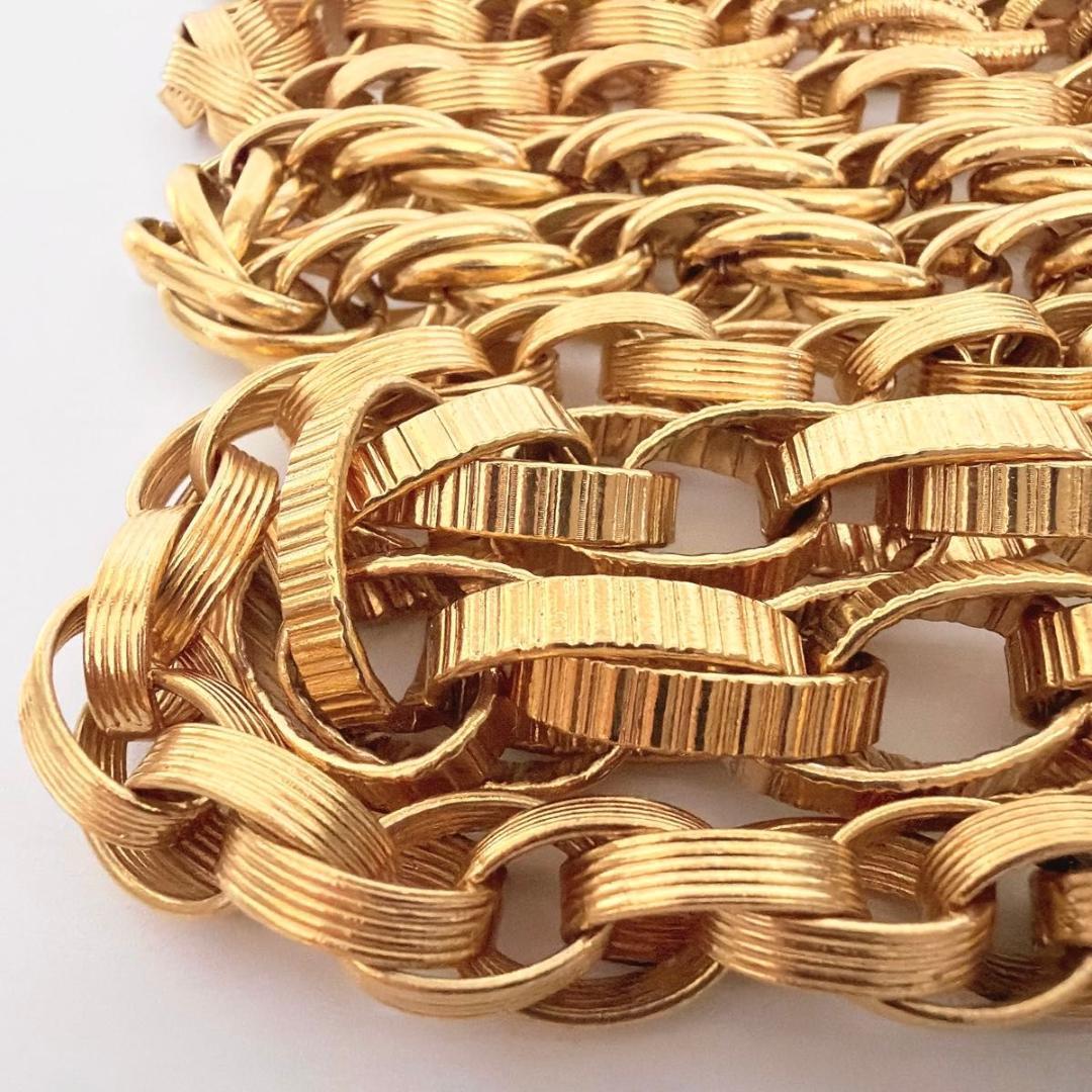 シャネル チェーンベルト ココマーク アラベスク メダルモチーフ GP