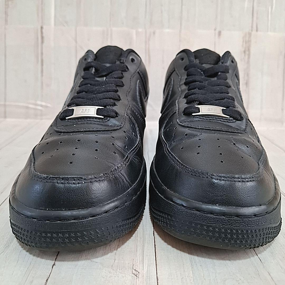 美品【26.5cm】 AIR FORCE 1 LOW ’07 オールブラック 黒