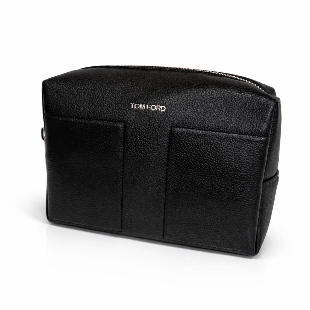 y022420 TOM FORD コスメポーチ ノベルティ ブラック - メルカリ