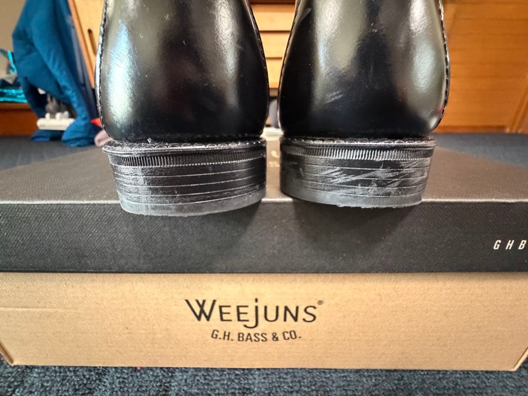 定価34,100円 G.H.BASS ローファー ビットローファー US8