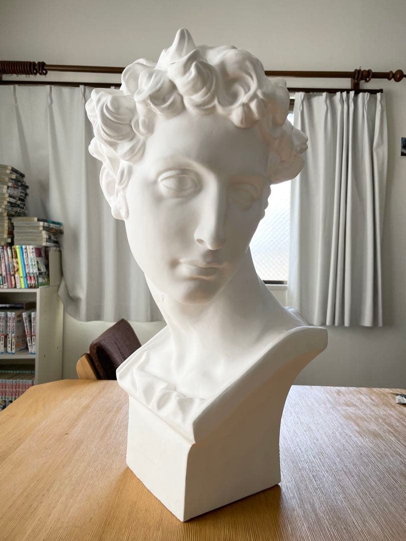 メディチ　石膏像 Amazon.co.jp: 石膏像 M－413 ジュリアーノ・メジチ半面（面取り