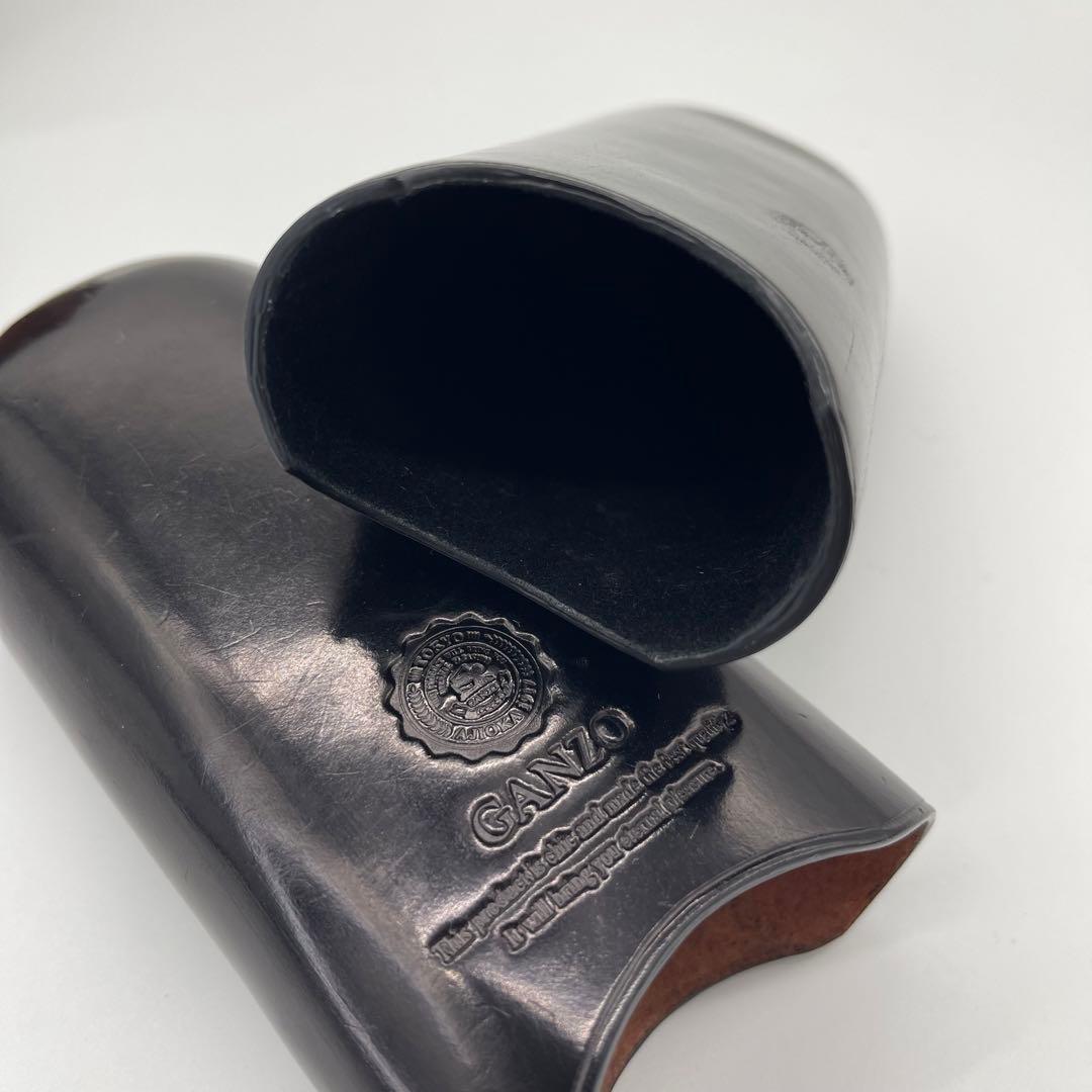 GANZO ガンゾ レザー MAESTRO2 メガネケース ブラック - メルカリ