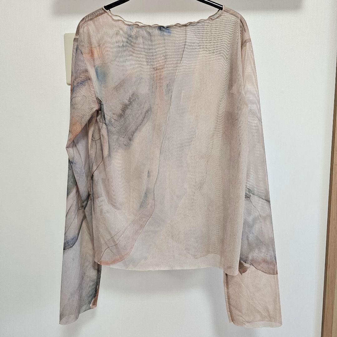 MARTE sahara Sheer Top シアートップス 08Nude - メルカリ