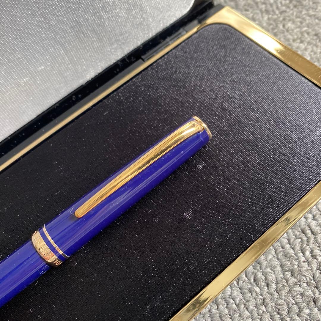 美品】モンブラン ジェネレーション ボールペン ネイビー Mont Blanc
