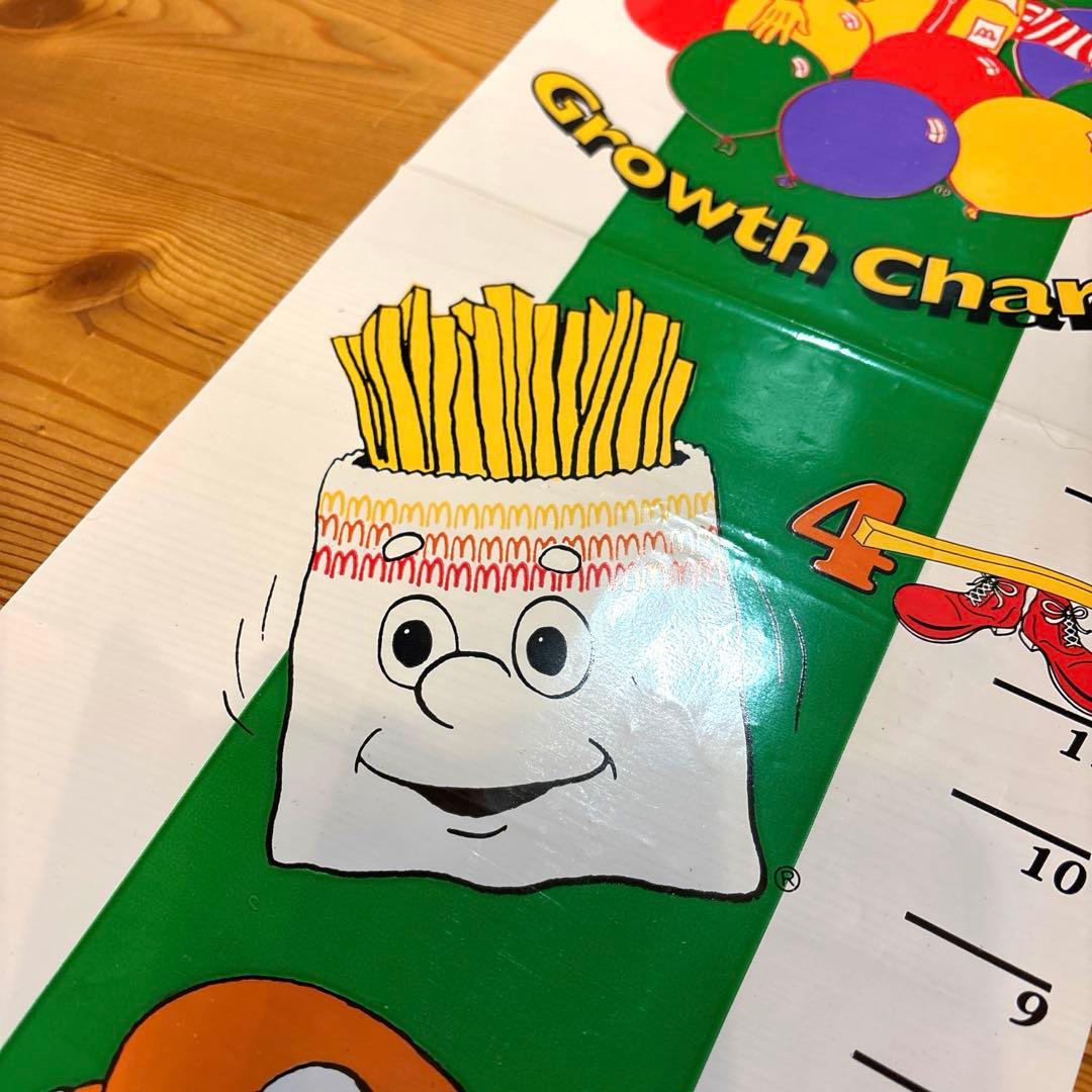 レア！ マクドナルド キャラクター 身長計 ポスター グリマス ハッピー