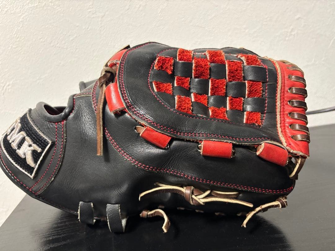 TMK the mitt THE MITT硬式グローブ 黒/赤 ファーストミット - メルカリ