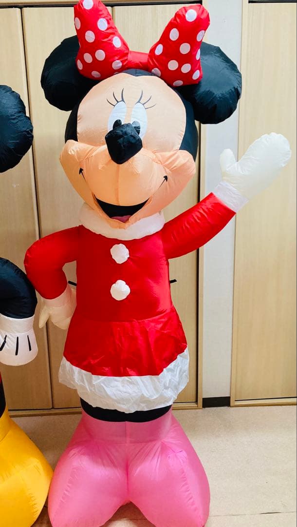 ☆ 特大級！180cm 〝可愛〟ミッキー ミニー サンタ クリスマス ☆