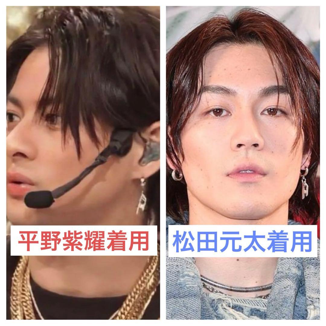 DIESEL シルバーピアス 片耳用 平野紫耀、松田元太着用 - メルカリ