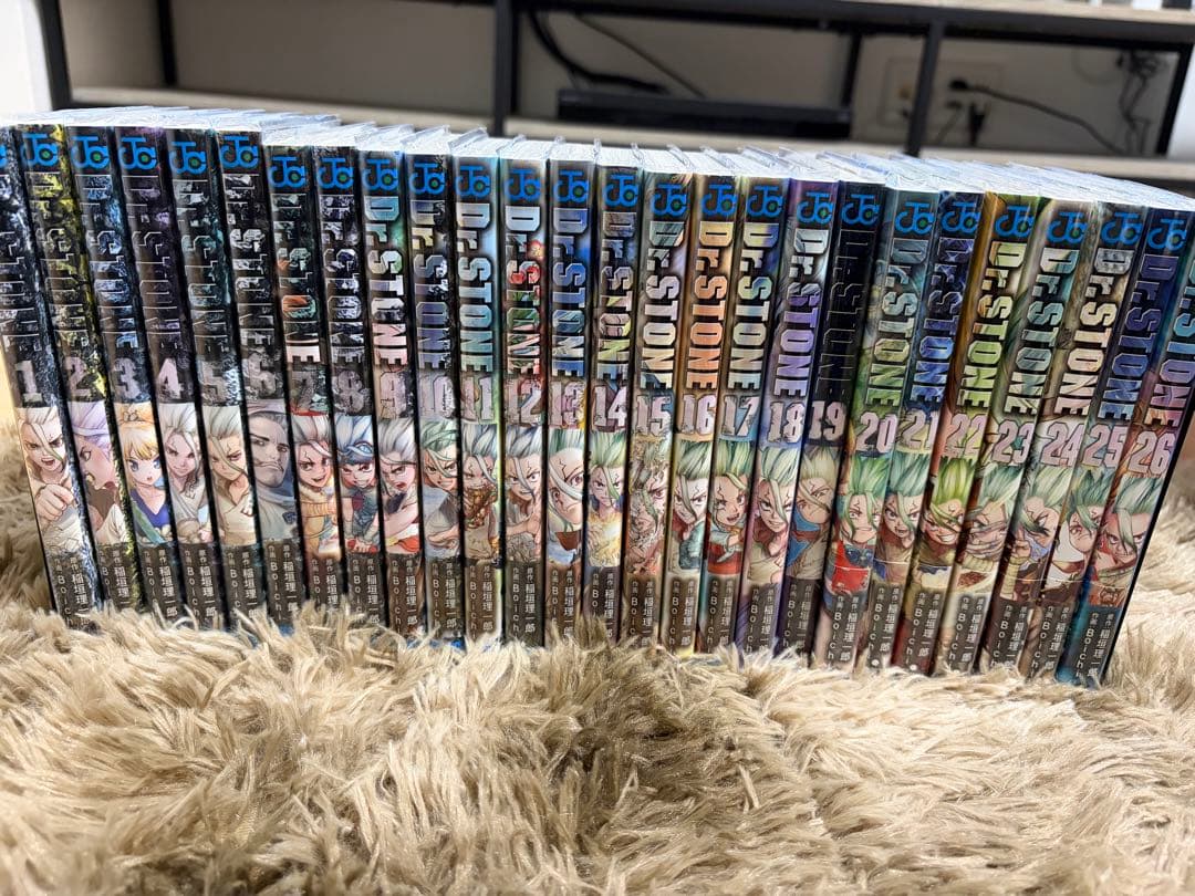 Dr. STONE 全巻セット 1-26巻 全巻透明カバーあり - メルカリ