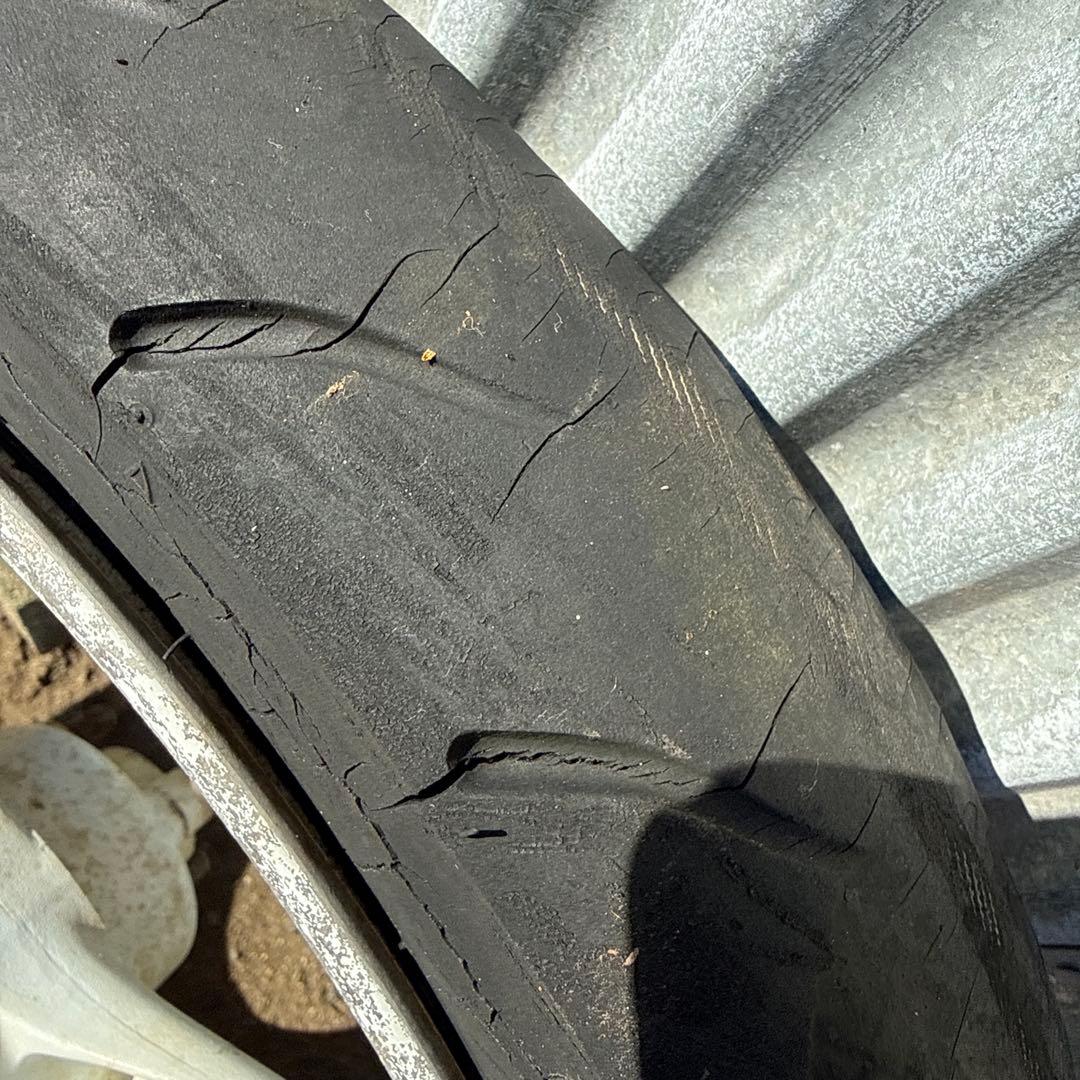 HONDA NS50 アルミホイール 1.60x17 サビあり