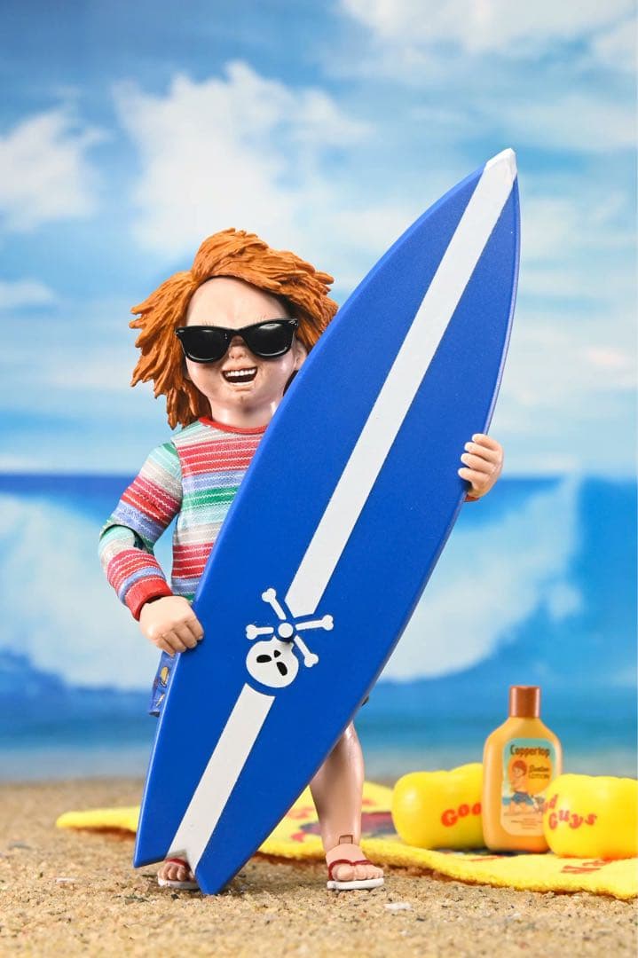 SDCC 2025 NECA チャイルドプレイ サーフズ・アップ チャッキー - メルカリ