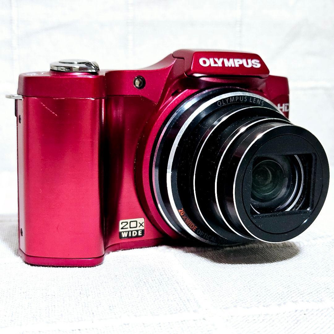 準美品 動作品 OLYMPUS sz-11 コンパクトデジタルカメラ レッド - メルカリ