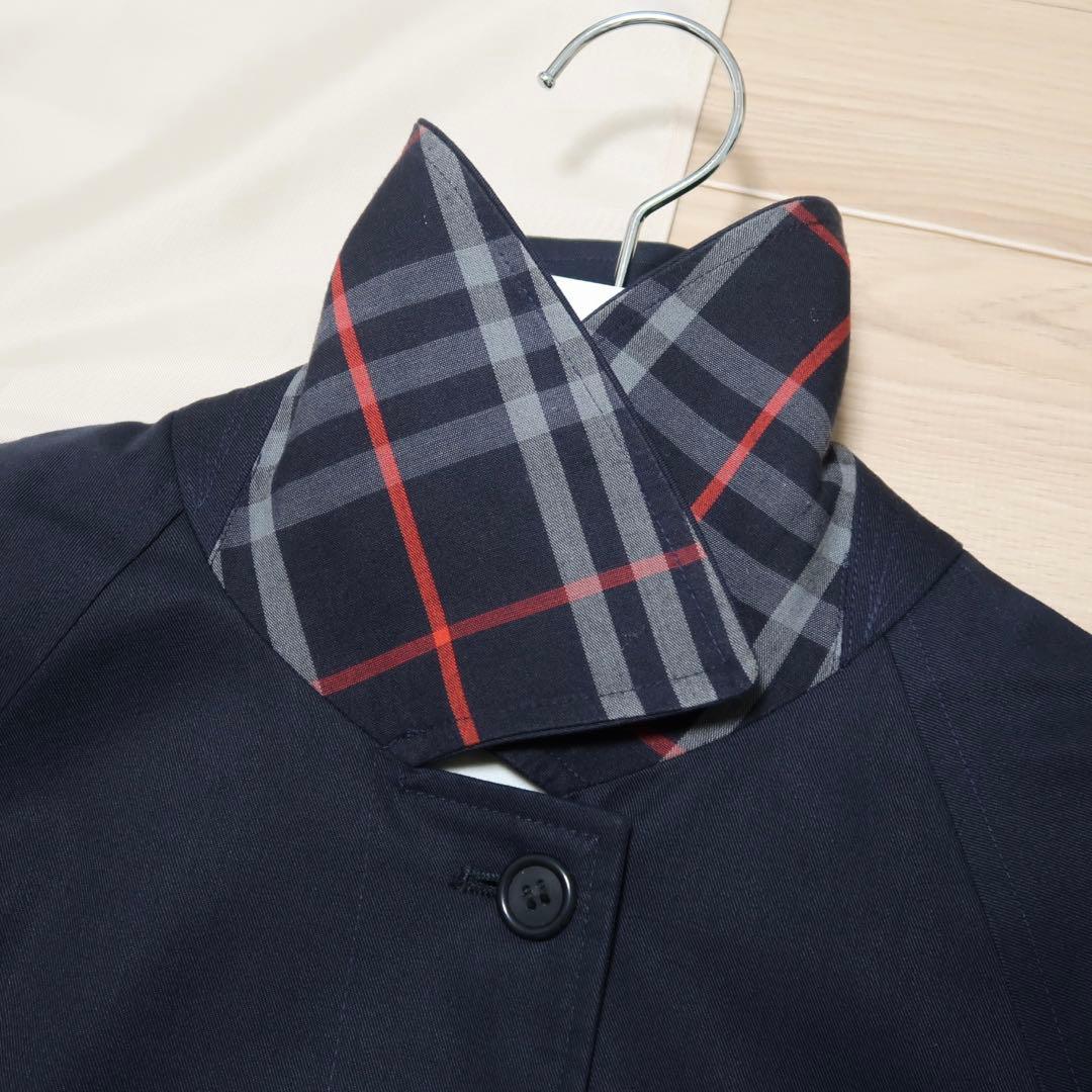極上 ビンテージ バーバリー ステンカラーコート BURBERRY 襟裏