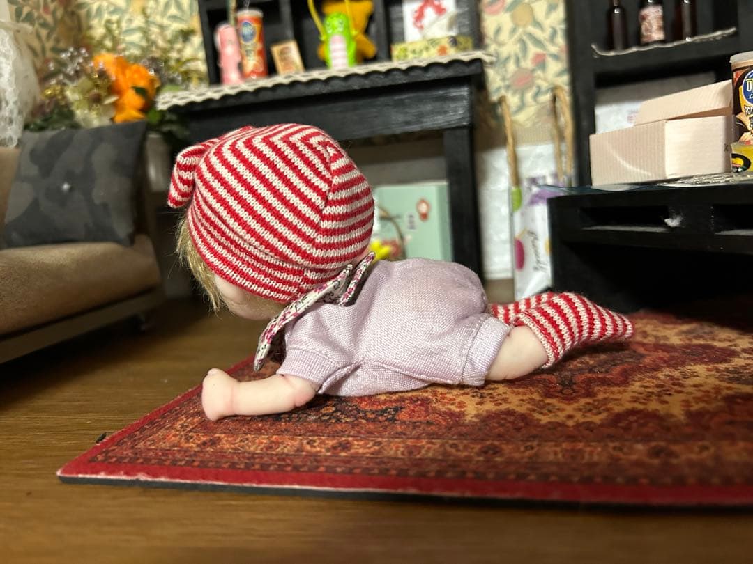 樹脂粘土ベビー ハイハイ赤ちゃん [すずちゃんドール] S1157