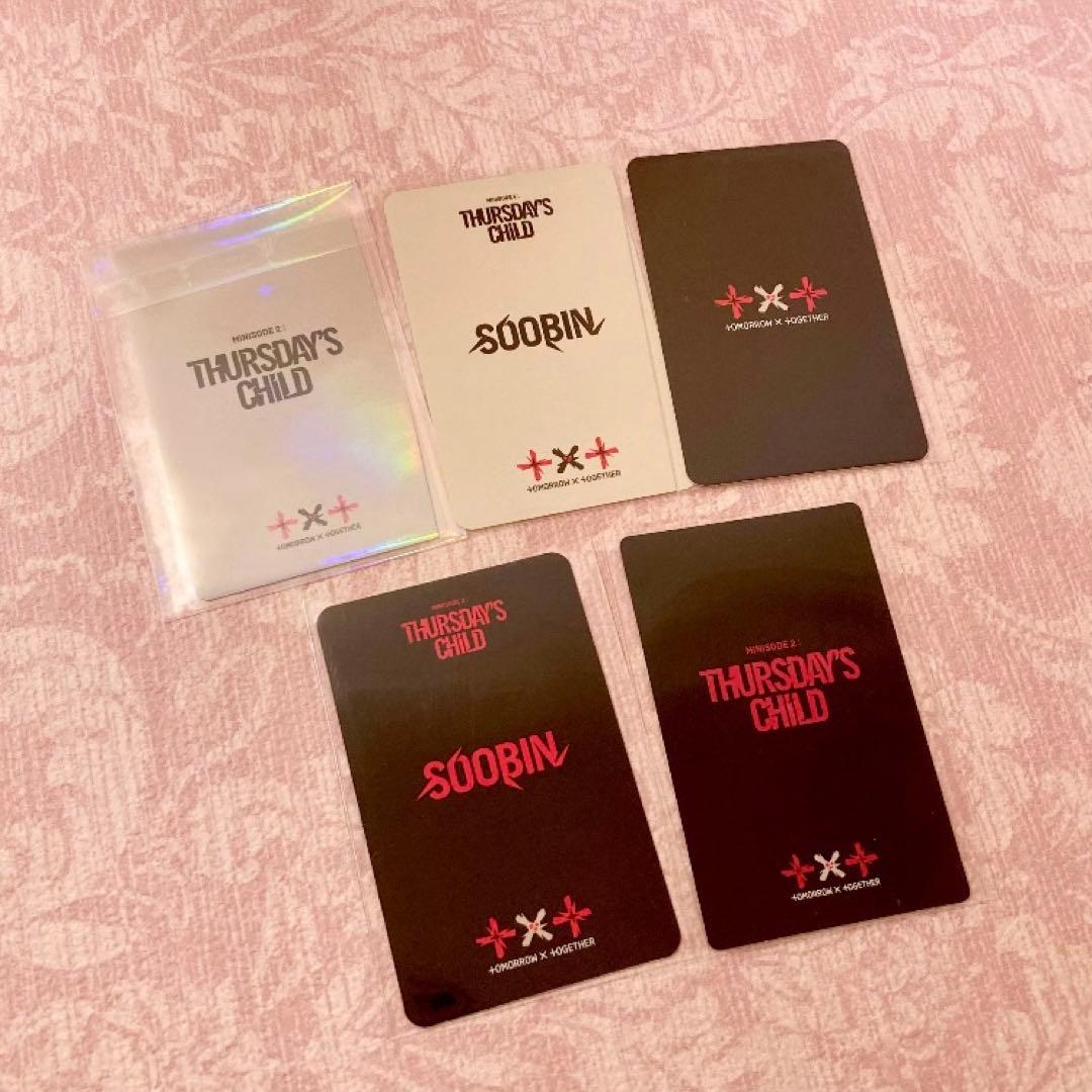 TXT SOOBIN＊スビン トレカ セット ＊まとめ売り＊ホログラム ラキドロ