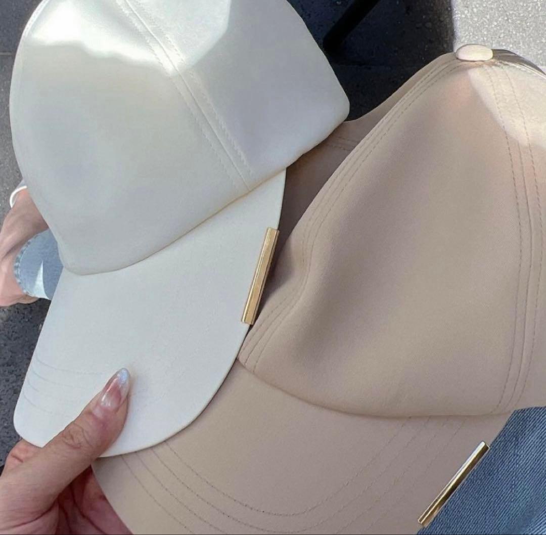 しぃちゃん　遮光キャップ　IVORY 大人サイズ