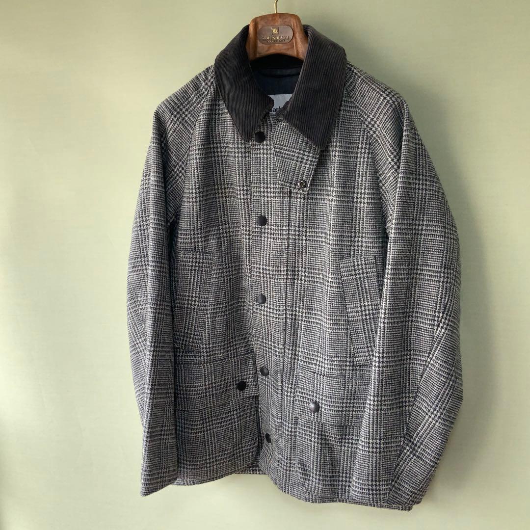 BarbourバブアーBEDALE ウール ツイード ビデイル 38 - メルカリ