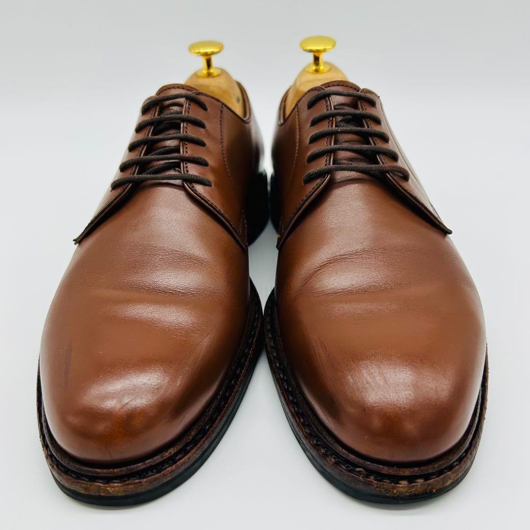 ジャランスリウァヤ プレーントゥ 25cm ブラウン 外羽根 革靴 - メルカリ