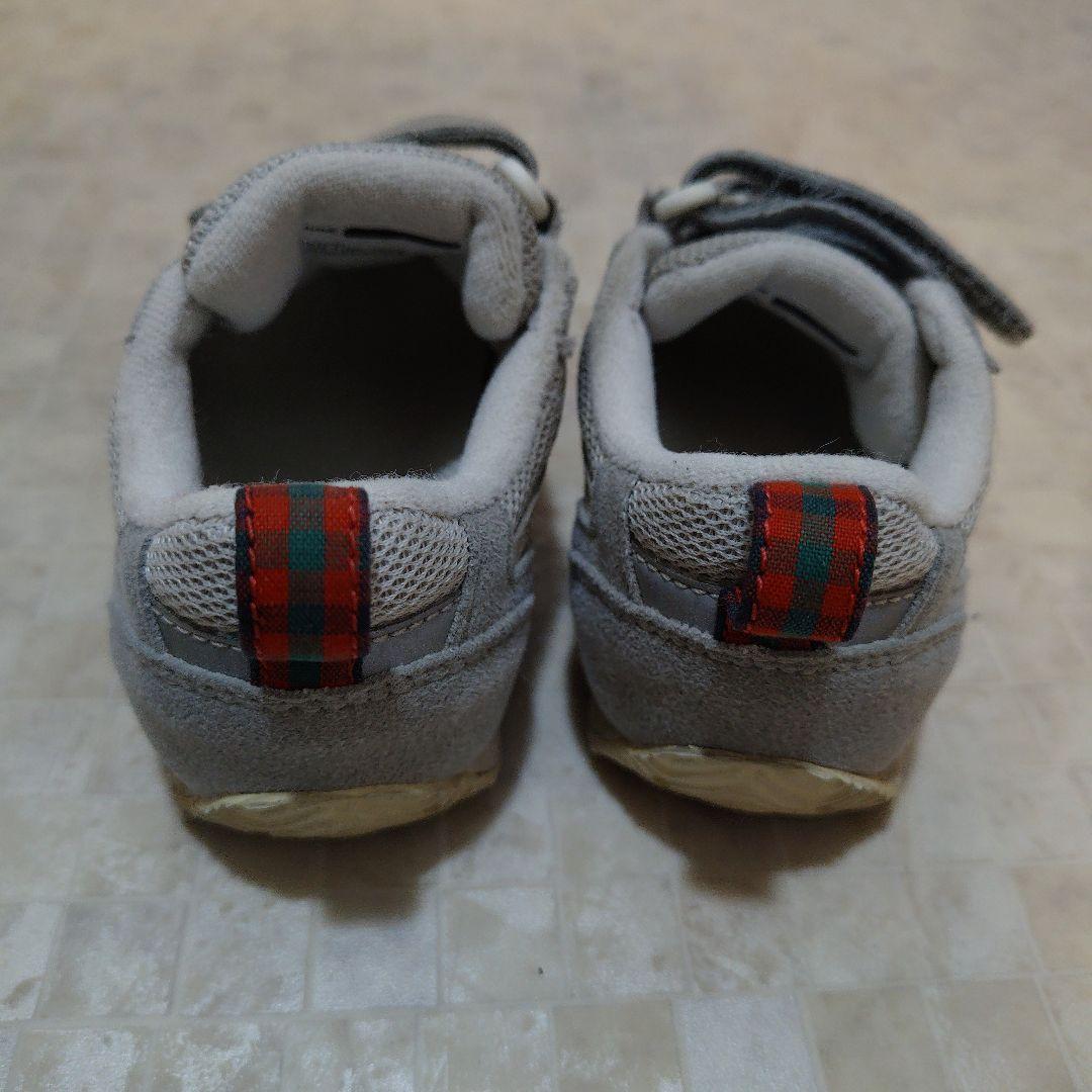 16.0cm】ファミリア familiar アシックス スニーカー グレー - メルカリ