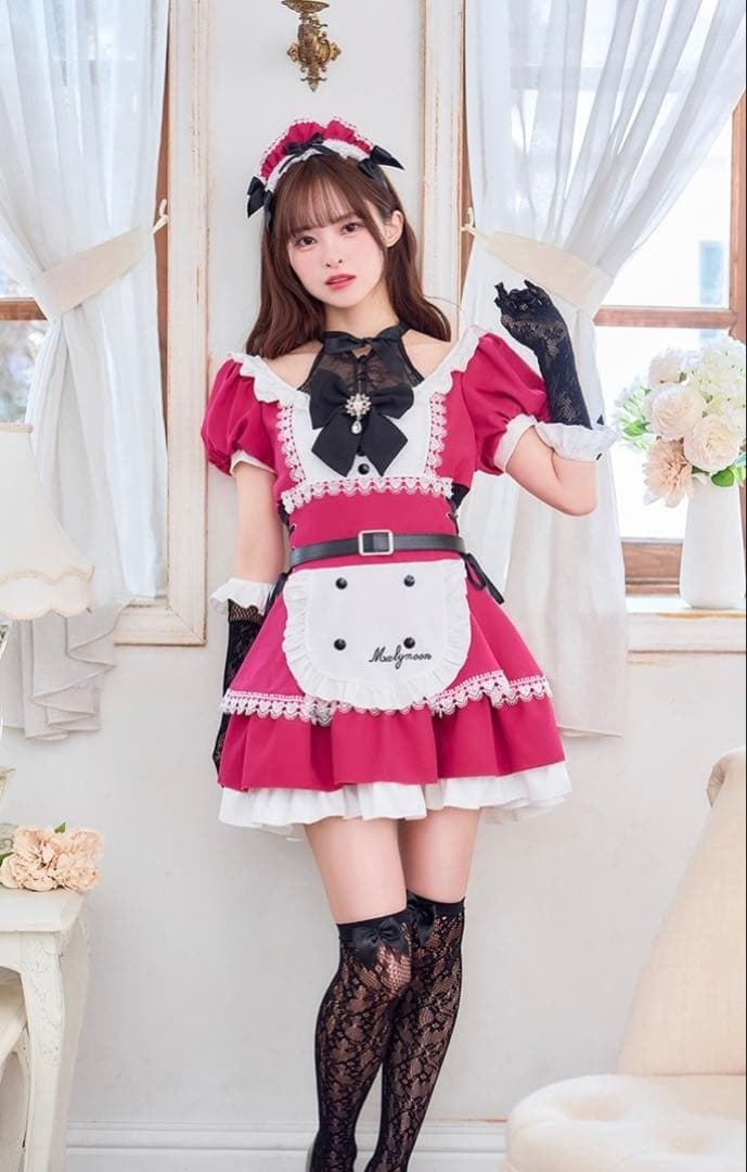 トゥインクルドールメイド ピンク コスプレ8点セット 藤咲凪 マリー