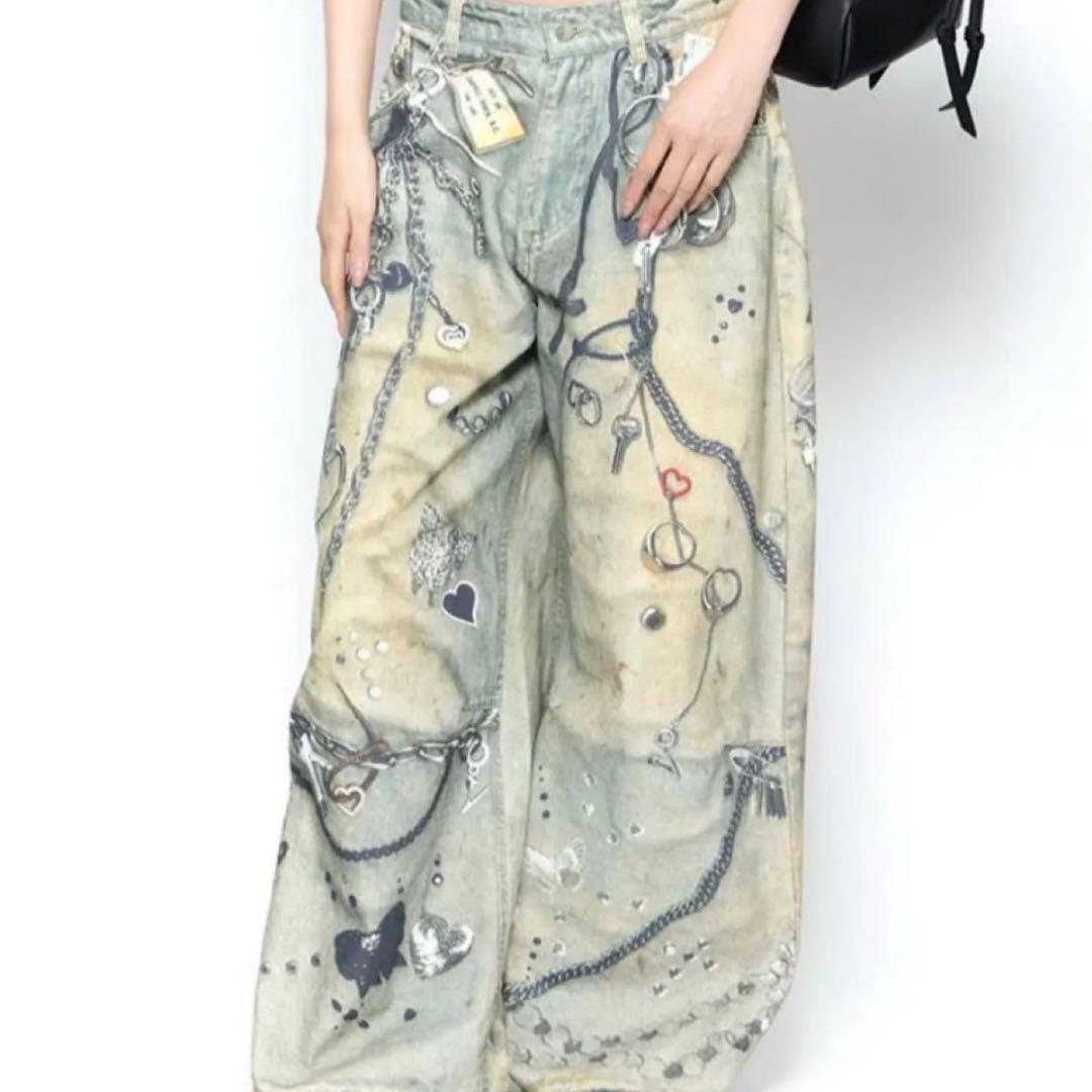 試着のみ】Theredthread S print denim1 toys - メルカリ