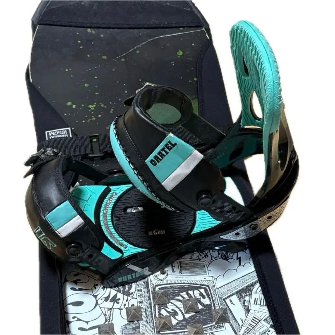 BURTON バートン バインディング付 スノーボードセット LOVE - メルカリ
