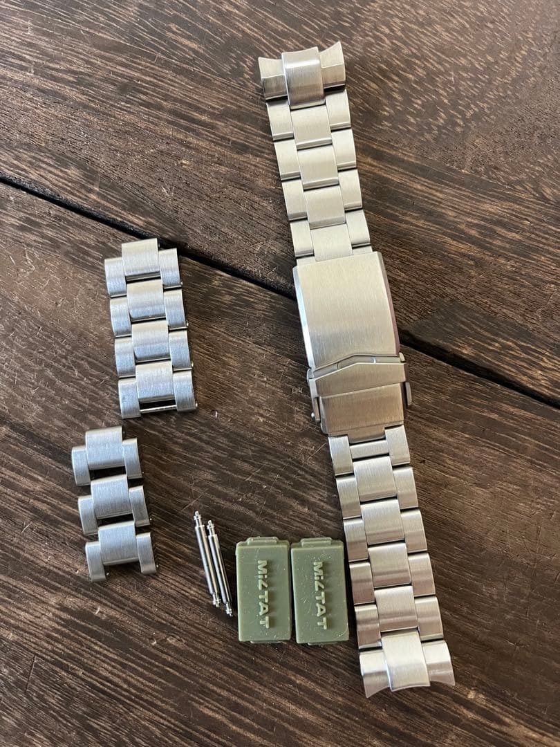 タイコノート　オイスターブレスレット　20mm 楽天市場】20mm メタル時計バンド ステンレススチール オイスターU