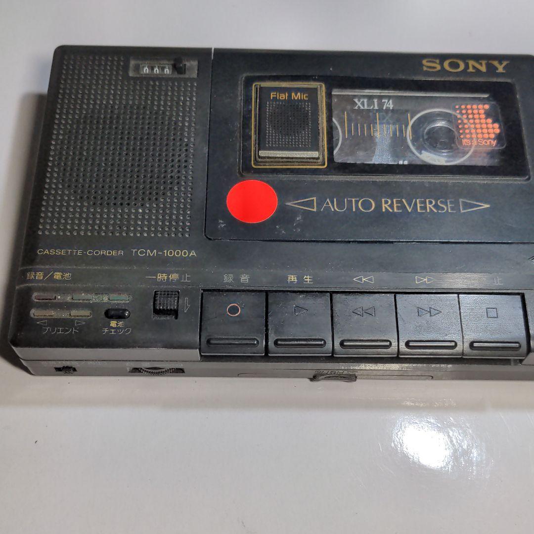 SONY TCM-1000A(B) レトロ - メルカリ